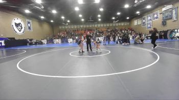 100 lbs Champ. Round 2 - Munson Olivia, Chaminade vs Violet Hernandez, Coalinga