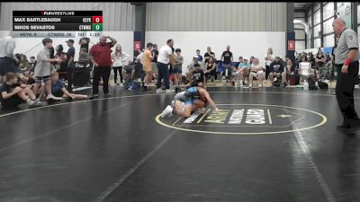 80 lbs Rr Rnd 5 - Max Bartlebaugh, Keystone Krush - K8 vs Nikos Sevastos, CT Whale - K8
