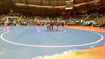 40 lbs Quarterfinal - Rhyan Rivera, Team Hawaii Aloha vs Priscilla Garcia, Threshold