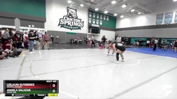 170 lbs Quarterfinal - Angela Salazar, Santa Ana vs Leilauni Gutierrez, Pacifica Oxnard