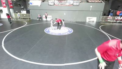 40 lbs Champ. Round 1 - Eliana Meza, Pounders WC vs Perseus Lionel Montes