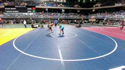 6A 235 lbs Quarterfinal - Zakhia Burke, Prosper Rock Hill vs Kalea Berry, Cypress Park