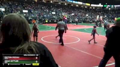 60 lbs Quarterfinal - Kenzi Kettler, MBF1 vs Payton Pizzuli, ROGA