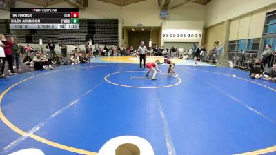 65 lbs Final - Tia Turner, Cordoba Trained Girls vs Riley Atkinson, CT Whale Orca