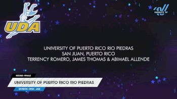 University of Puerto Rico Rio Piedras [2025 Open - Jazz Finals] 2025 UCA & UDA College Cheerleading & Dance Team National Championship