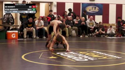 152 lbs Qtr-finals - Bo Bassett, Bishop McCort vs Ryan Meredith, Montoursville Area