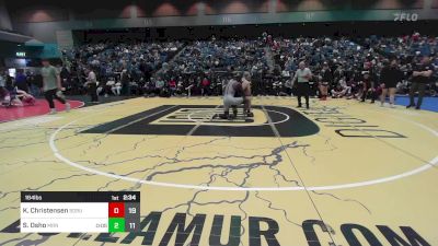 184 lbs Rr Rnd 1 - Kabb Christensen, Southern Oregon vs Sam Osho, Marian