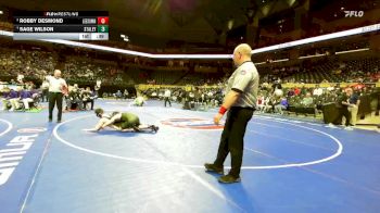 175 Class 4 lbs Cons. Round 1 - Robby Desmond, Lee`s Summit vs Sage Wilson, Staley