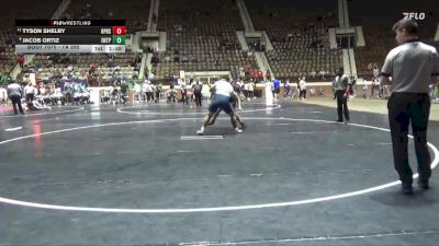 7A 285 lbs Champ. Round 1 - Tyson Shelby, Opelika Hs vs Jacob Ortiz, Enterprise HS