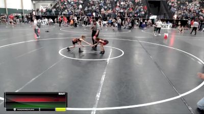 48-60 lbs Cons. Semi - Lillian Greenman, Ogallala Youth Wrestling vs Jocelynn Lozano, Holly