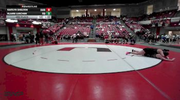 155 lbs 3rd Place - KAITLYN SHELTON, Cache High School Girls vs Klaire Luschen, Piedmont High School Girls