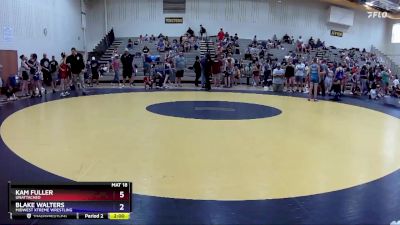 78 lbs Quarterfinal - Kam Fuller, Unattached vs Blake Walters, Midwest Xtreme Wrestling