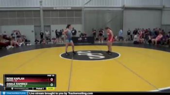 122 lbs Quarterfinals (8 Team) - Rose Kaplan, Indiana vs Gisele Ramirez, Pennsylvania Red