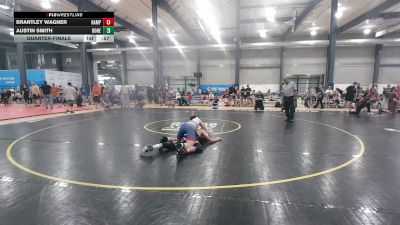 128 lbs Quarterfinal - Brantley Wagner, Hampstead vs Austin Smith, Donegal