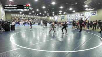 165 lbs 7th Place Match - Daniel Navarro, Servite vs Jonathan Lopez, Centennial