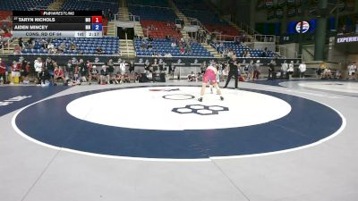 157 lbs Cons. Rd Of 64 - Taryn Nichols, Missouri vs Aiden Mincey, Minnesota