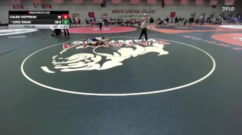 157 lbs Prelim - Caleb Hoffman, Baldwin Wallace vs Luke Swan, Wisconsin-Whitewater