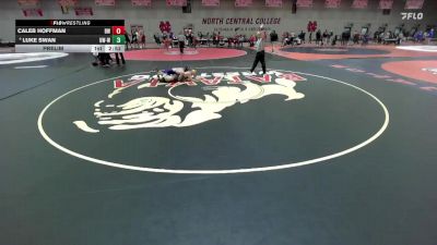 157 lbs Prelim - Caleb Hoffman, Baldwin Wallace vs Luke Swan, Wisconsin-Whitewater