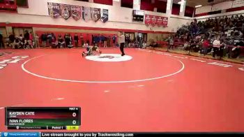 132 lbs Champ. Round 1 - Kayden Cate, Omak vs Ivan Flores, Eisenhower