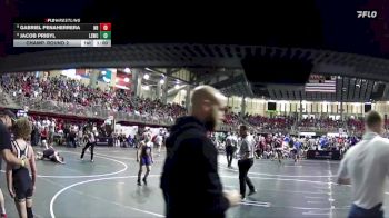 95 lbs Champ. Round 2 - Gabriel Penaherrera, Nebraska Boyz vs Jacob Pribyl, Lincoln Squires Wrestling Club