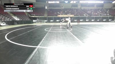 165 lbs Consi Of 4 - Keith Brubach, Slippery Rock vs Jorden Roberts, Life