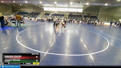 120 lbs Round 5 - Hannah Belnap, Skyview vs Harleigh Prater, Uintah Girl`s Wrestling