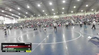 39 lbs Semifinal - Gavin Hancey, Fremont Wrestling Club vs McKoy Marchello, JWC