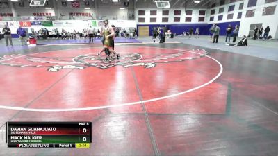 125 lbs Semifinal - Davian Guanajuato, SIU Edwardsville vs Mack Mauger, Unattached Missouri