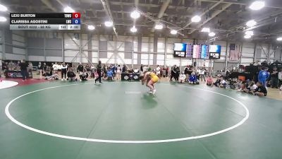 68 kg Cons. Sub-quarters - Lexi Burton, Tiger Den Wrestling Club vs Clarissa Agostini, Laker Wrestling Club