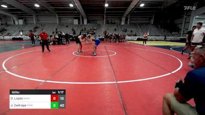 182 lbs Rr Rnd 3 - Drew Lopez, Miami Elite vs Jake Zadroga, Pursuit Wrestling Academy - Black