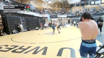 285 lbs Champ. Round 2 - Brandon Schoenecke, Carl Albert State vs Elijah Sumler, Air Force Prep