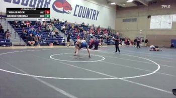 157 lbs Champ. Round 2 - George Stedman, Clackamas Unattached vs Keller Rock, Oregon State