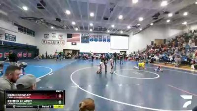 35-37 lbs Round 1 - Ryan Crowley, Camel Kids Wrestling vs Remmik Hladky, Casper Wrestling Club