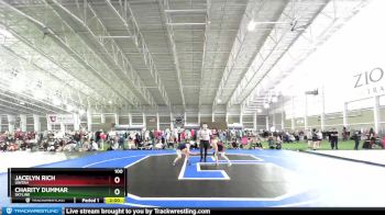 100 lbs Champ. Round 2 - Charity Dummar, Skyline vs Jacelyn Rich, Uintah