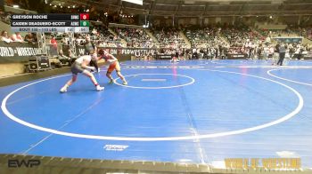 110 lbs Consi Of 8 #1 - Greyson Roche, South Hills Wrestling Academy vs Caiden Deaguero-Scott, Adams City