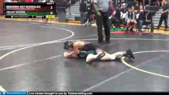 83 lbs Quarterfinal - Micah Woods, Virgin Valley Bulldogs vs Brennen-Rey Rodriguez, Faith Lutheran Wrestling Club