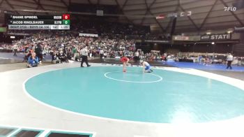 Boys 2A 106 lbs Semifinal - Jacob Ringlbauer, Olympic vs Shane Spindel, Washington