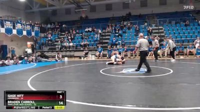 138 lbs Placement Matches (8 Team) - James Jacobs, Vancleave High School vs Logan Bradley, Lewisburg