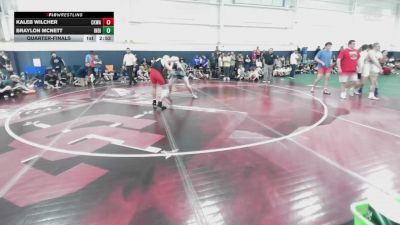 190 lbs Quarterfinal - Kaleb Wilcher, Ckwa-hs vs Braylon Mcnett, Indiana Outlaws Black-HS