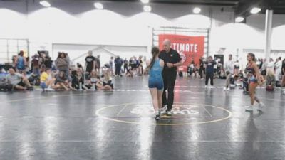 100 lbs Semifinal - Olivia Mancha, CTWHALE - GK12E vs Faylinn Smith, Razor PinkWave - GK12E