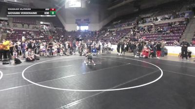 41.7-42.4 lbs Champ. Round 1 - Giovanni Verderaime, High Elevation Wrestling Club vs Ressler Schiess, Shootbox Rigby
