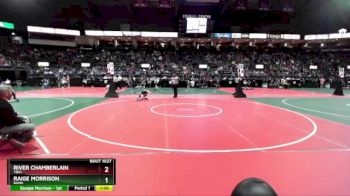 80 lbs Champ. Round 1 - River Chamberlain, TBG1 vs Raige Morrison, DONA