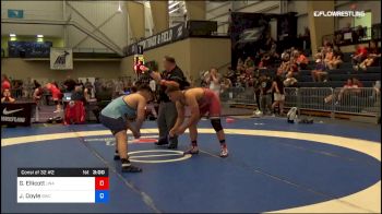 125 kg Consi Of 32 #2 - Gabe Ellicott, Unattached vs Joe Doyle, Bearcat Wrestling Club