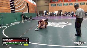 125 lbs Cons. Semi - Christopher Betancourt, Mt. SAC vs Darius Levan, Sacramento City