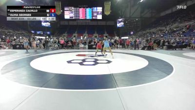 155 lbs Champ. Rd Of 32 - Esperanza Calvillo, MN vs Olivia Georges, NJ
