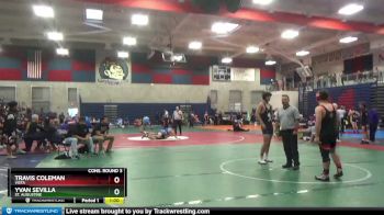 170 lbs Cons. Round 3 - Yvan Sevilla, St. Augustine vs Travis Coleman, Vista
