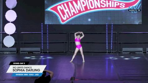 No Limits Dance - Sophia Darling [2025 Mini - Solo - Jazz Day 2] 2025 ASCS Dance Grand Nationals & Cheer Showdown
