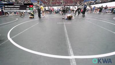84 lbs Rr Rnd 3 - Ted Fuggett-Henry, Comanche Takedown Club vs Adrian Colescott, Madill Takedown