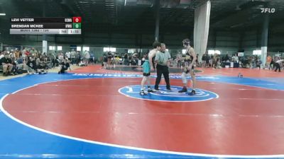 120 lbs Cons. Round 4 - Levi Vetter, East Carolina Wrestling Academ vs Brendan McKee, Iron Forge Wrestling Club