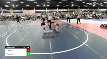 136 lbs Quarterfinal - Crystin-Dior Treu, Lahaina WC vs Skyler Gassel, Team Thunder